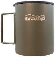Термокружка TRAMP со складными ручками и поилкой 400мл UTRC-137 olive