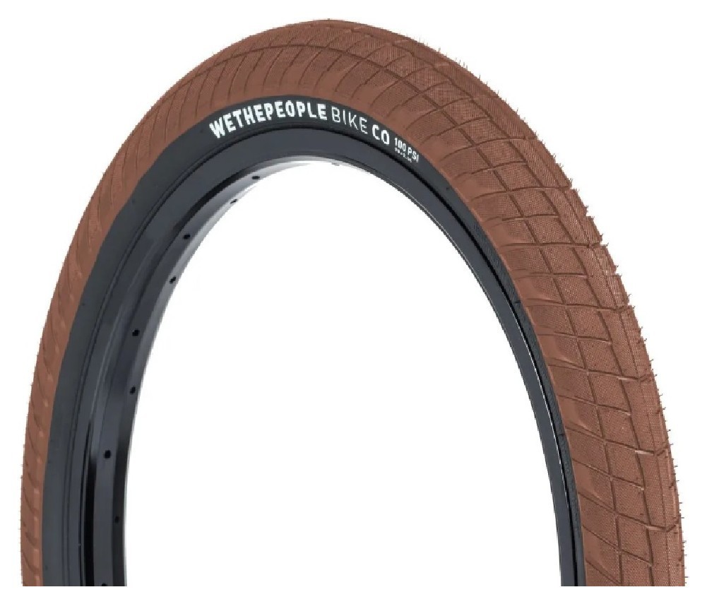 Покрышка WeThePeople OVERBITE коричневая/черные бока 20"x2.35" 100 PSI VELD_4055822502467