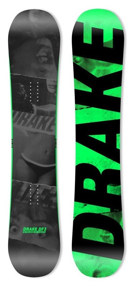 Сноуборд Drake DF3 158 Green/black (76261003) RCH_20215