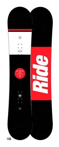Сноуборд Ride Agenda 156 Black/Red/White (12A0025.1.1.) RCH_21646