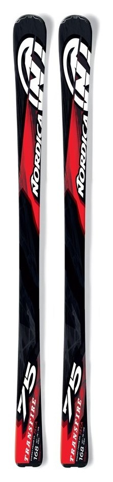 Ліжі гірські комплект Nordica Transfire 75 CA+N Sport EPS 168см Black/red (0A3066 001+0C3122) O RCH_21937