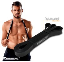 Резиновая петля EasyFit 6-31 кг Черная