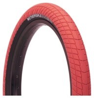 Покрышка WeThePeople OVERBITE красная/черные бока 20