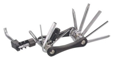 Мультитул складний для велосипеда Cycledesign FUNC 11 Black/Nickel (TO0016) V