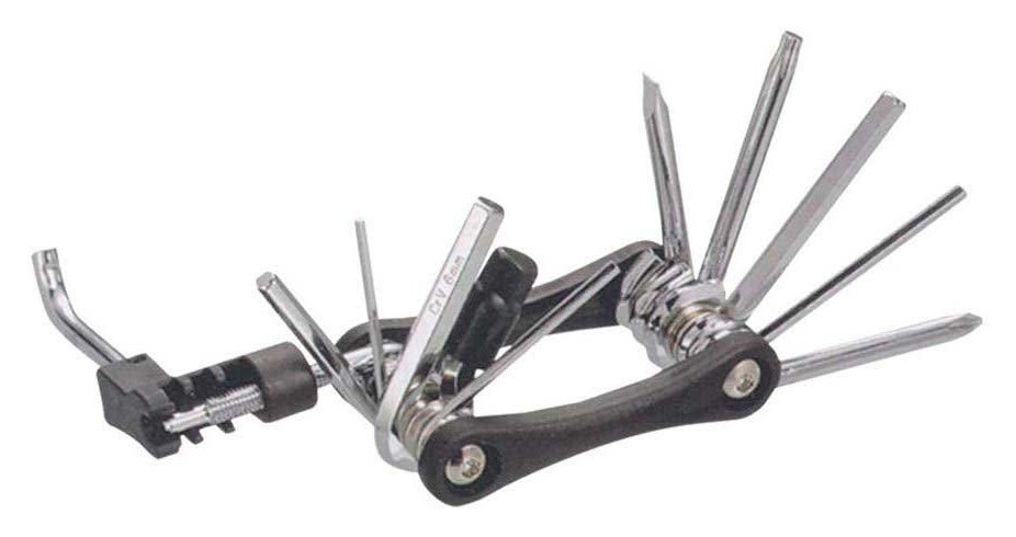 Мультитул складний для велосипеда Cycledesign FUNC 11 Black/Nickel (TO0016) V RCH_22820