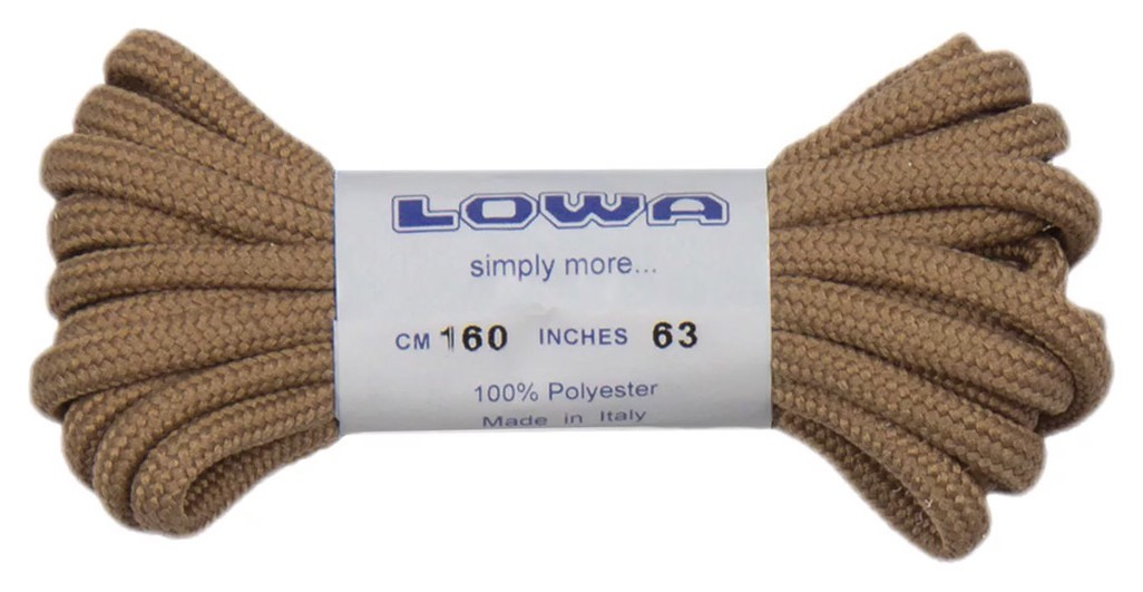 LOWA шнурки Zephyr 160 cm coyote 830504-0731