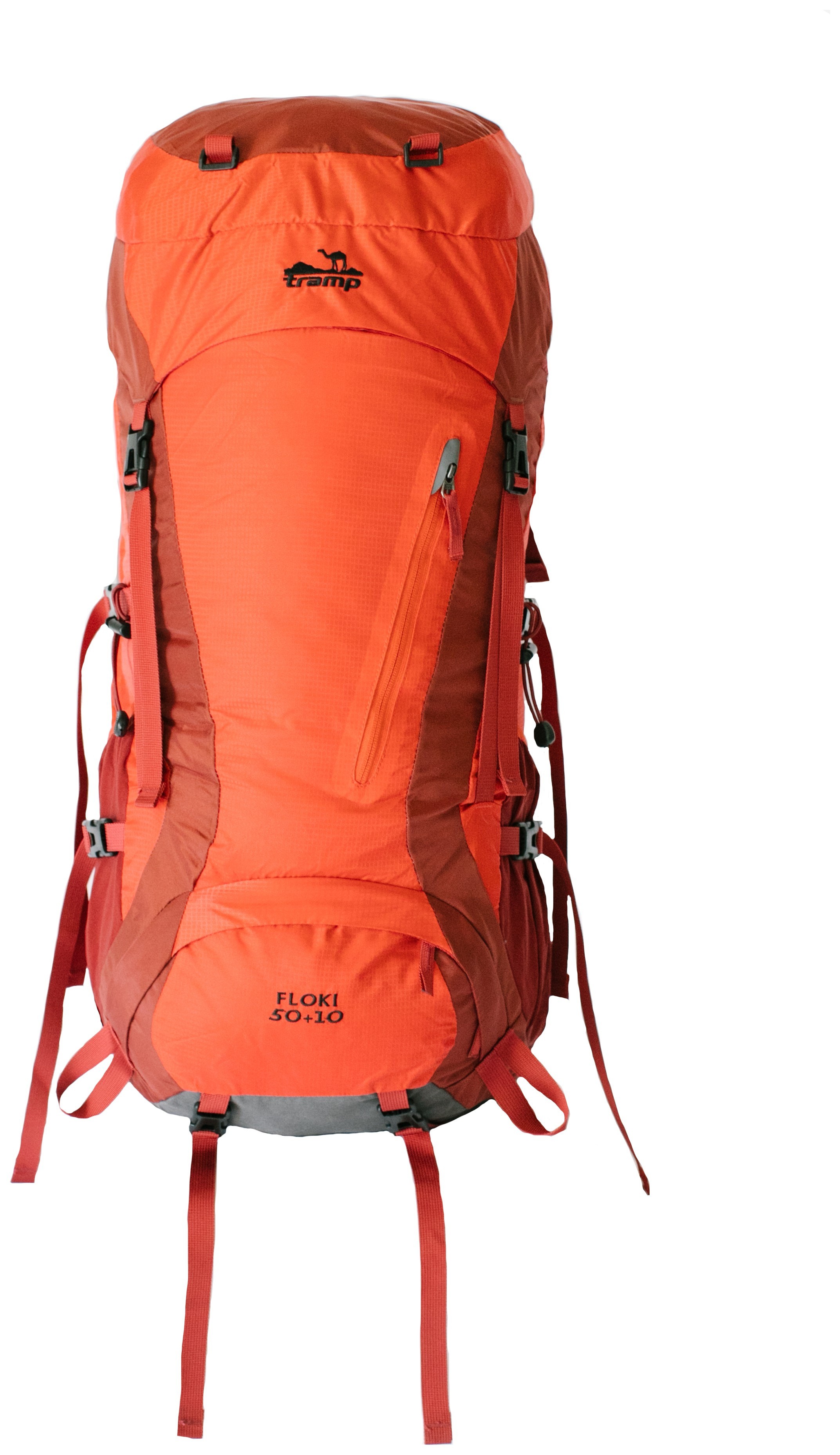 Рюкзак Tramp Floki туристичний червоний/т.червоний 50+10л UTRP-046 UTRP-046-red
