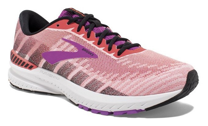 Кроссовки женские Brooks RAVENNA 10 W 36.5 (6.0US) Coral/purple/black (1202861B615) RCH_15245