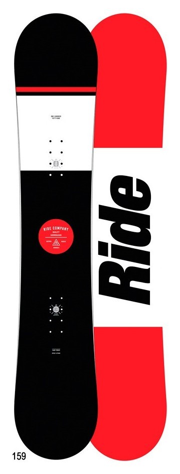 Сноуборд Ride Agenda 156 Black/Red/White (12A0025.1.1.) 21644 RCH_21644