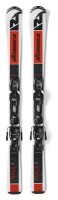 Ліжі гірські комплект для підлітків Nordica TEAM J FDT+JR 4.5 120см Black/red/white (0A0346+0C9024MF001)