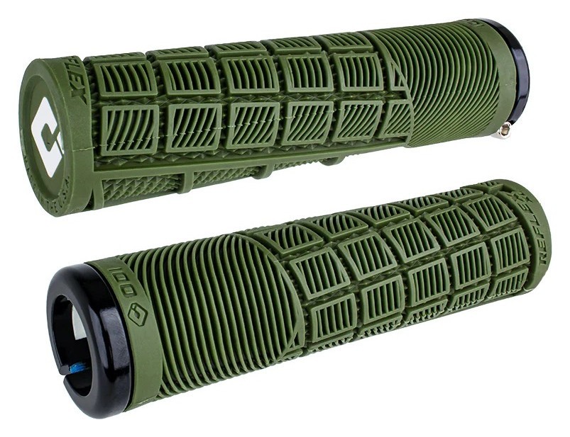 Грипси ODI Reflex XL v2.1 Lock-On MTB Closed End 135mm Army Green OBOD_D33RXLAG-B