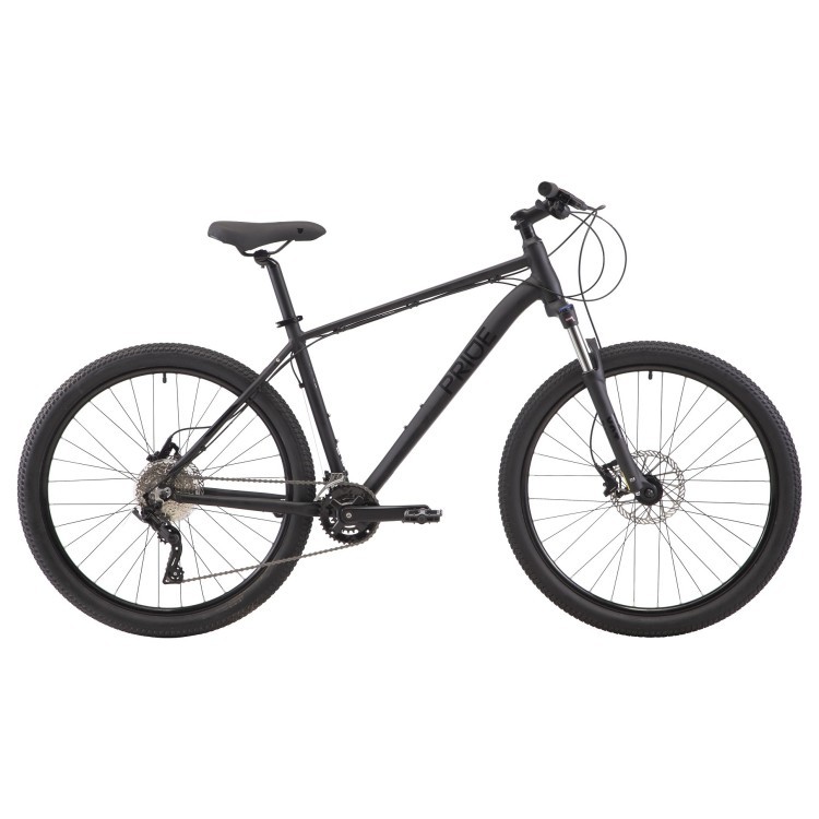 Велосипед 27,5" Pride MARVEL 7.3 рама - L 2023 чорний (гальма SRAM, задній перемикач і манетка - MICROSHIFT) SKD-07-29