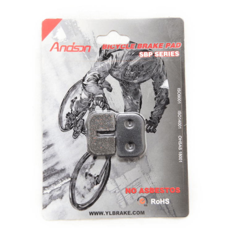 Колодки гальмові Andson YL-1003 диск. гальмо до-кт (Avid 79cc, Mini Bike Rear, MBX10, Motovox, ATV) 3407861