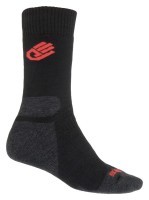 Шкарпетки Sensor Expedition Merino black/red 13200081, SU41EM-black-red