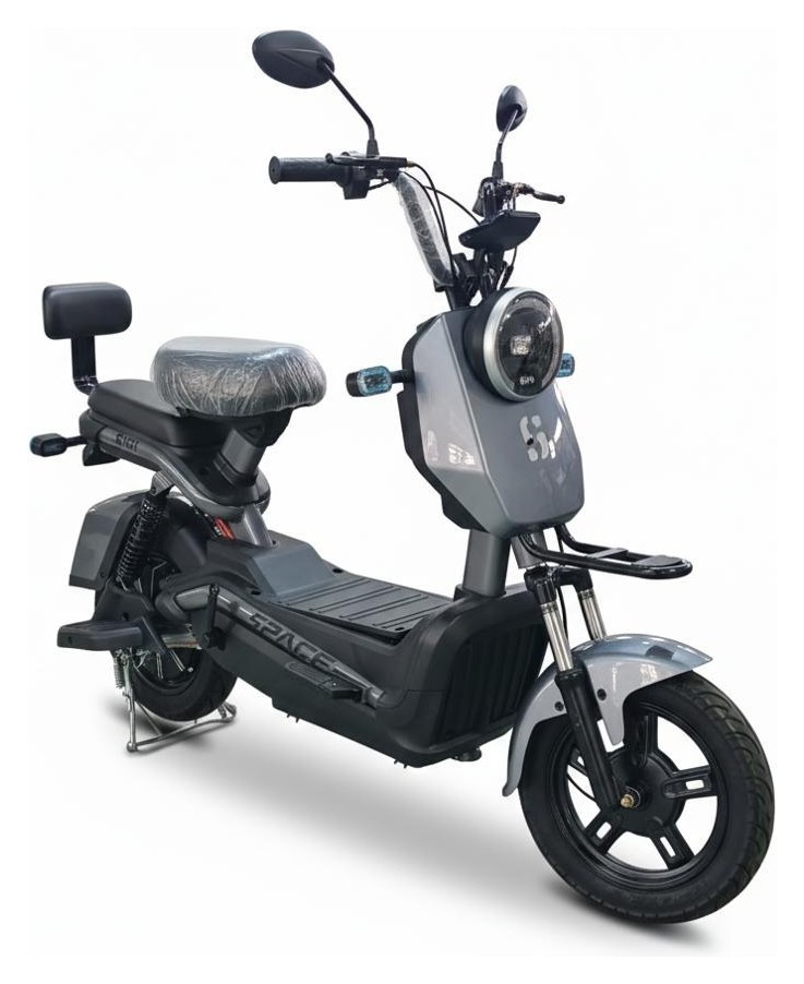Електроскутер SPACE SIRI 14" 48B 750Вт 20А*г барабан/барабан свинцево-кислотний сірий 2026 ESC-102