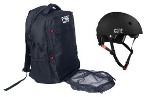 Рюкзак CORE Helmet Backpack V2 - Black