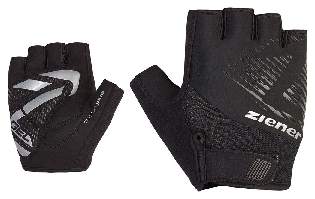 Ziener велоперчатки Curdt black 10 411002-12-10