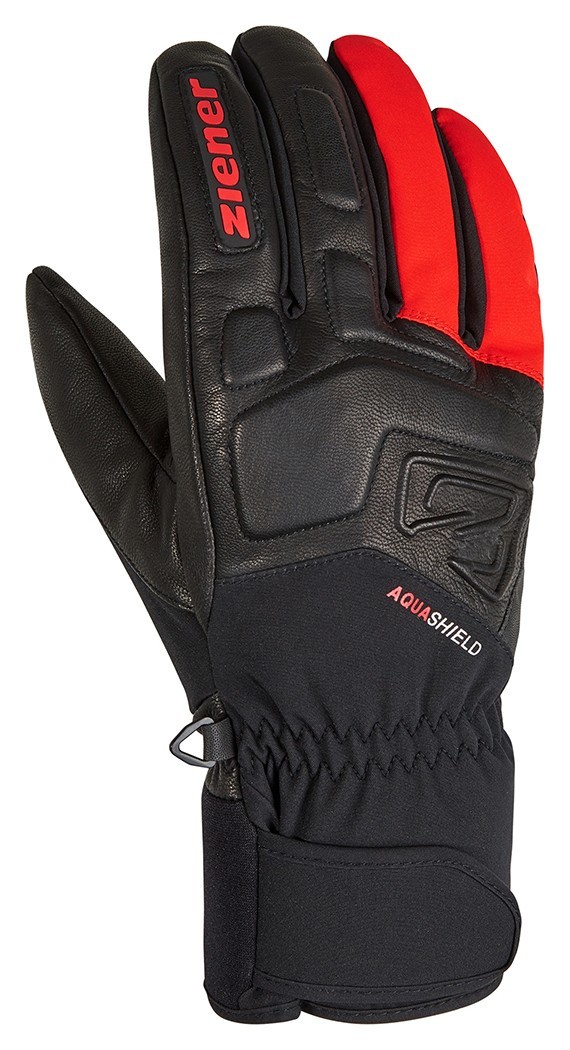 Ziener рукавички лижні Glyxus new red 10 111016-421-10