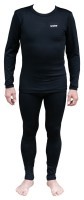 Термобілизна чоловіча Tramp Warm Soft комплект (футболка+штани) чорний UTRUM-019-black, UTRUM-019-black-S/M