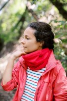 Повязка флисовая Tribe Neck Warmer T-KF-0019 OS, red