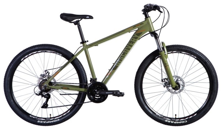 Велосипед 27.5" Discovery BASTION 2024 (хаки) OPS-DIS-27.5-064
