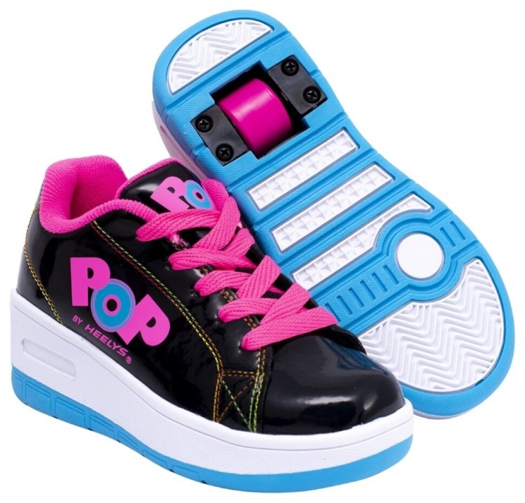 Роликовые кроссовки Heelys POP Wave (с кнопкой) HES10291 - 30 размер HES10291-30