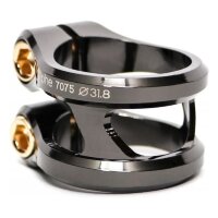 Затискач Ethic Sylphe Double Clamp 34.9 mm Black Chrome