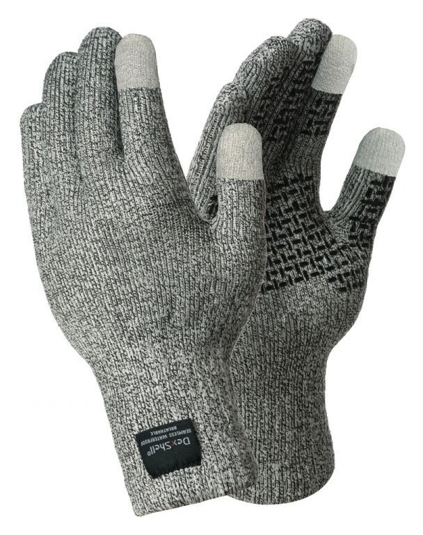 Рукавички водонепроникні Dexshell Techshield, p-p XL, з білими пальцями FNR_DG478TSXL