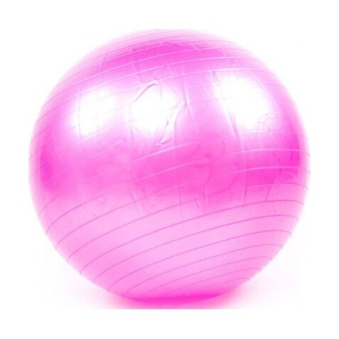 Мяч фітнес World Sport, 75см гладкий (1000гр) GymBall, рожевий 5977251