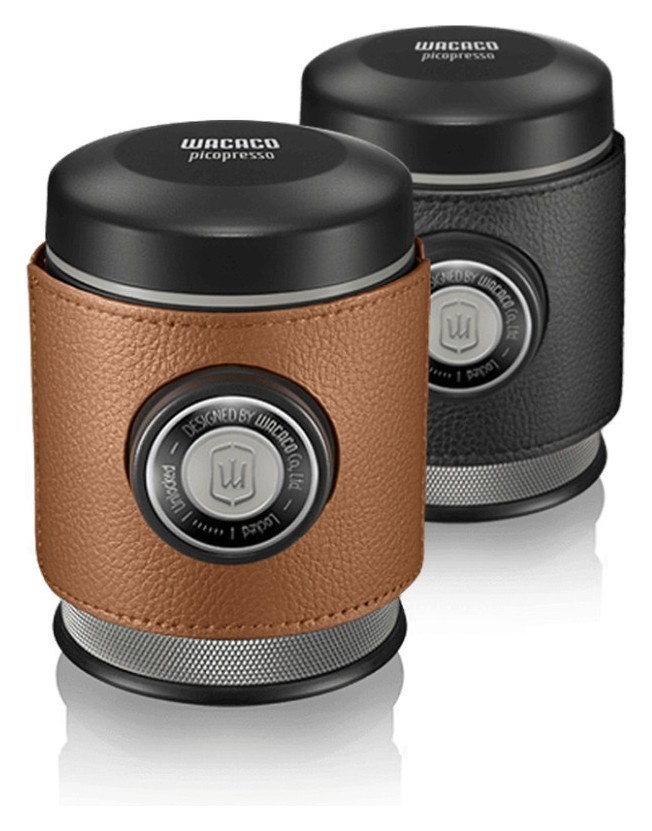 Чохол для портативної кавоварки Wacaco Picopresso, набір 2 шт, чорна-коричнева FNR_WPCASE