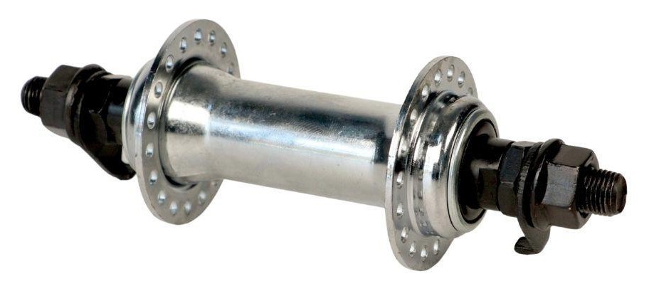 Втулка передня Сталь дисковий 36H 14G під гайку OLD - 100мм 9,5*140мм чорний VLT SF-A03 HUBF-022