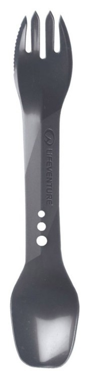 Ложка-вилка Lifeventure Ellipse Spork графит 75056