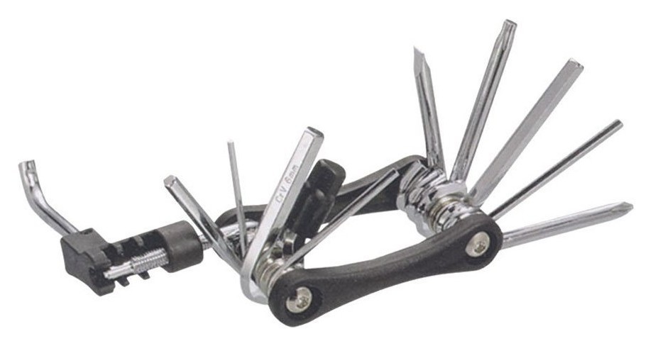 Мультитул складний для велосипеда Cycledesign MULTI V.2 Black/Nickel (CDTO0016) V RCH_22816