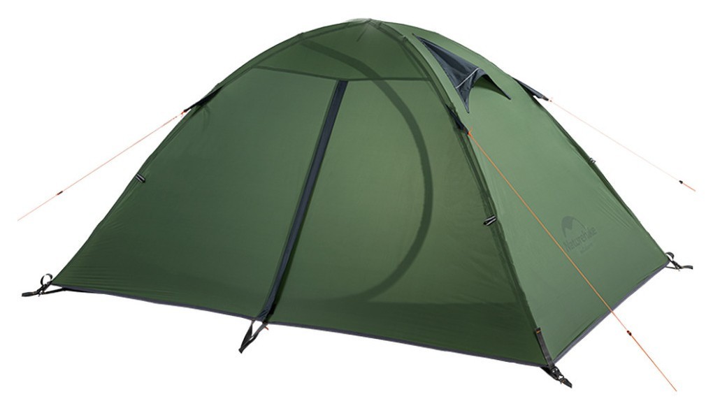 Палатка двухместная ультралегкая Naturehike NH15Z006-P, темно-зеленая FNR_6927595741993