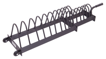 Стойка горизонтальная для блинов дисков Zelart TA-2271 (металл, размер 136х32х29см, черный)