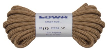 LOWA шнурки Zephyr 170 cm coyote