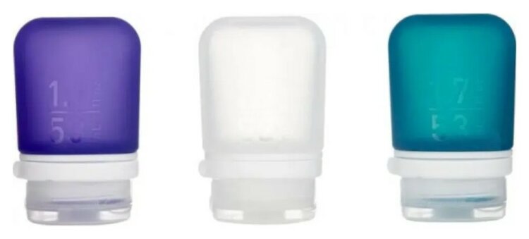 Набір силіконових пляшечок Humangear GoToob+ 3-Pack Small GRG_022.0037