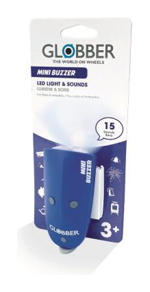 Сигнал звуковий/світловий GLOBBER Mini Buzzer, синій DWT_530-100