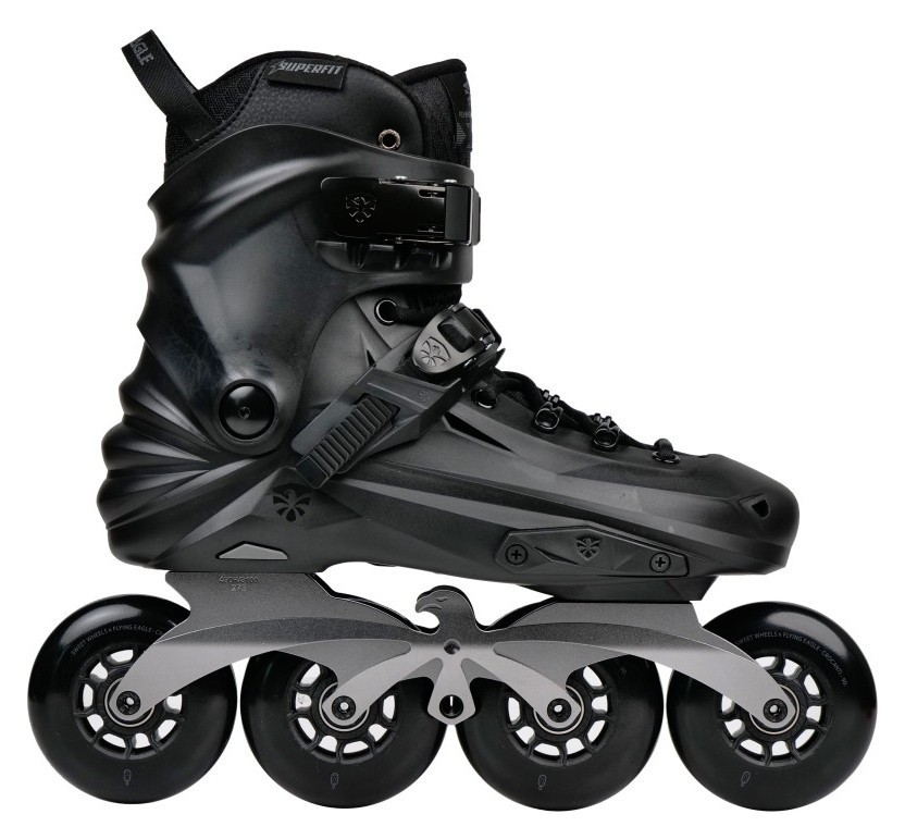 Фрискейтовые роликовые коньки Flying Eagle X7D Reaver черные 38 ROL_11576_3
