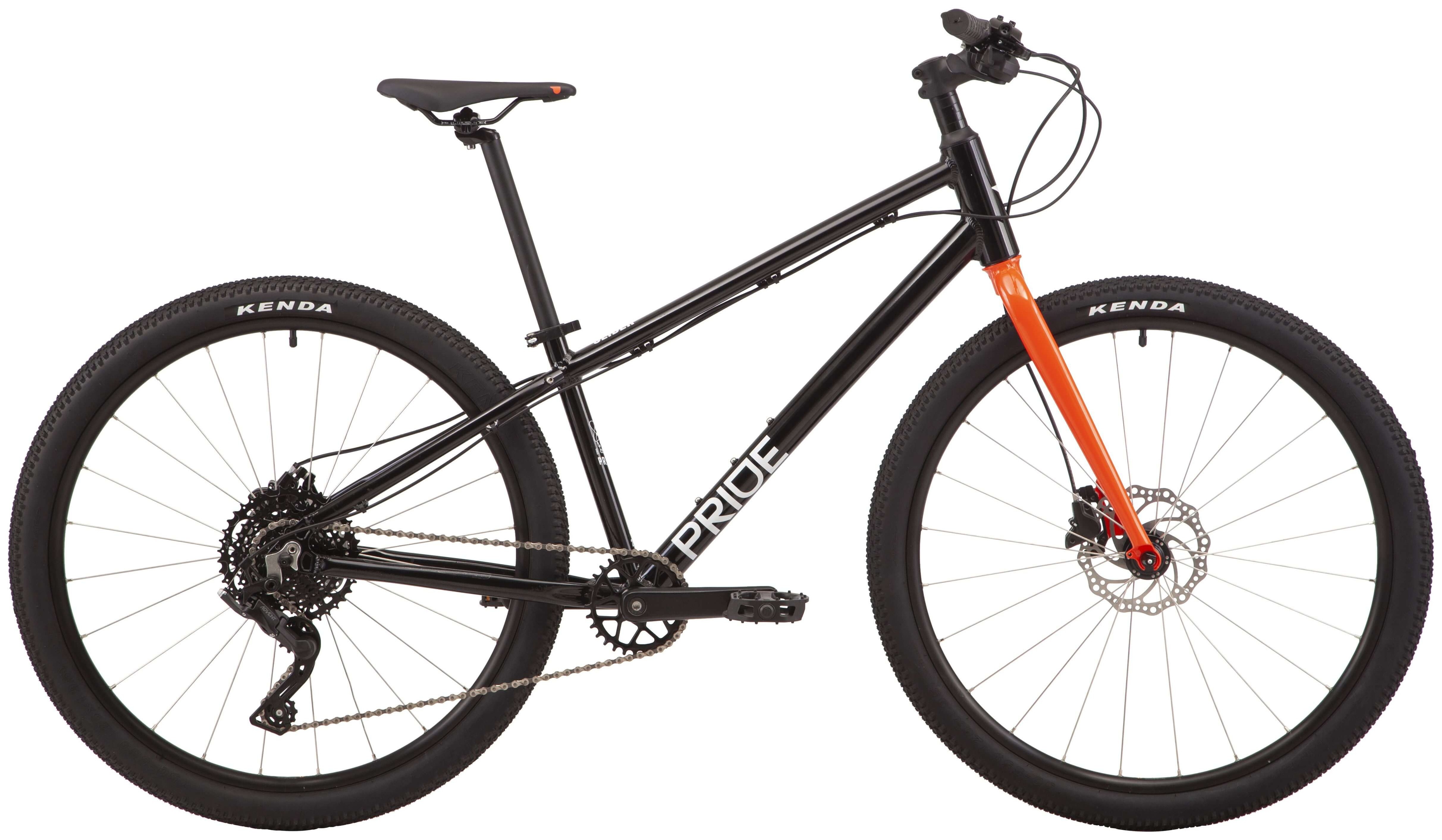 Велосипед 26" Pride GLIDER 6.2 restock 2025 черный SKD-34-85