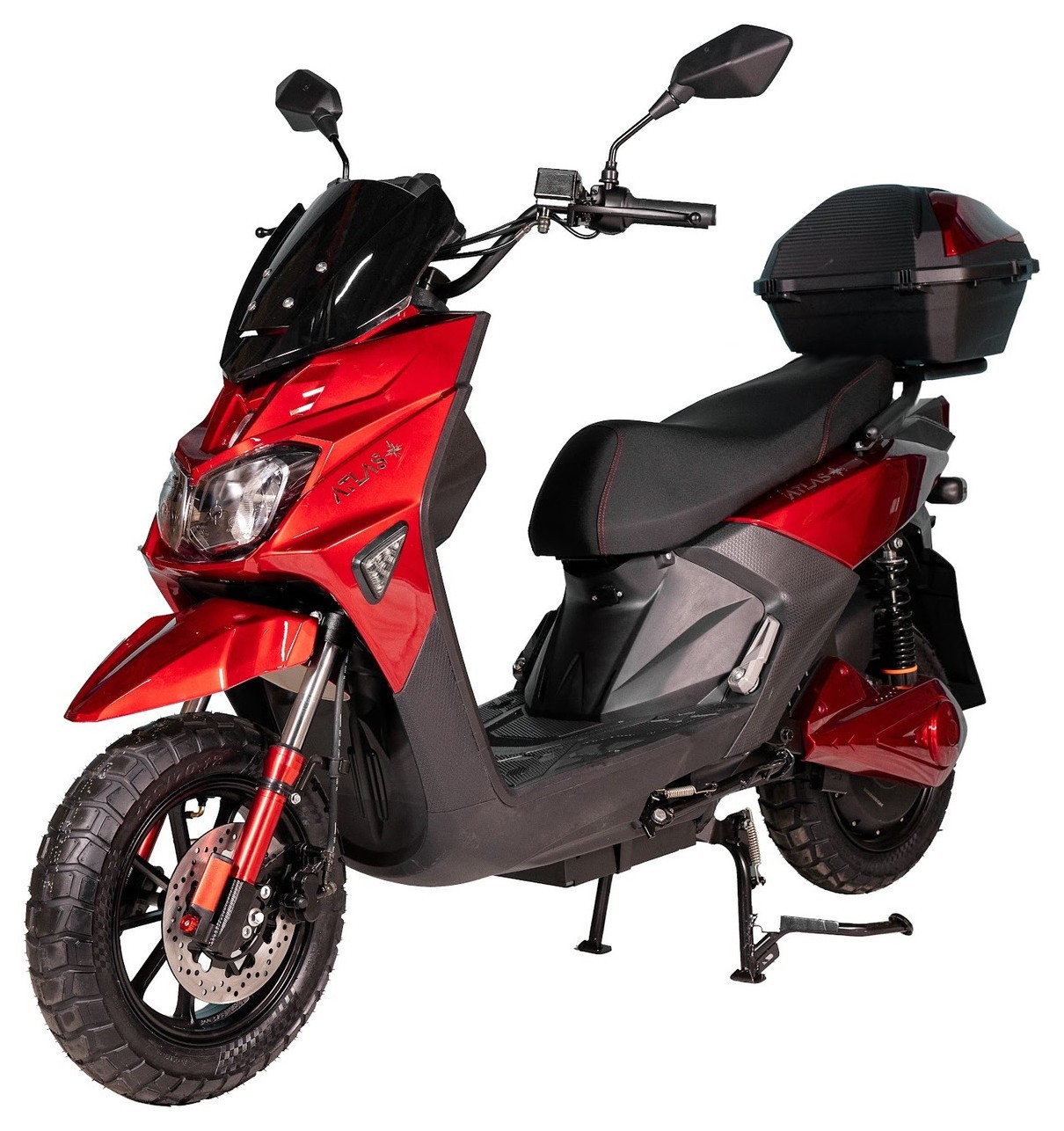 Електроскутер ATLAS Fox Box 2000W Red TOK_3141