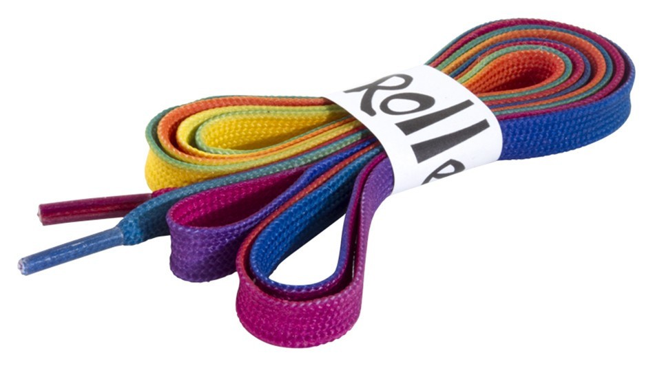 Rio Roller шнурки Laces 180 cm rainbow RIO132-RB