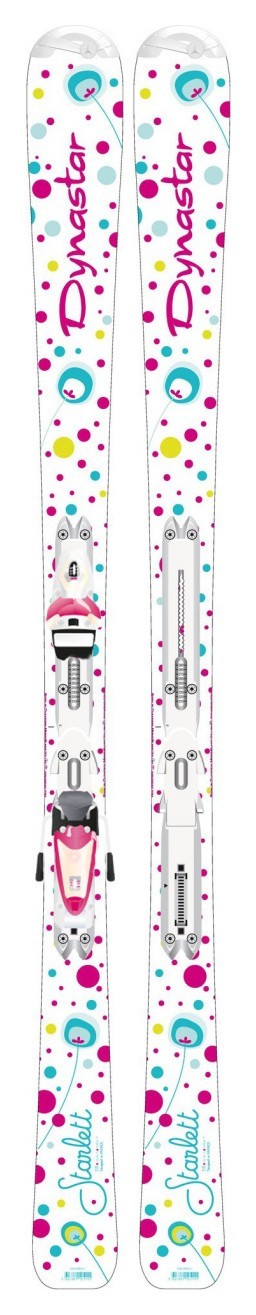 Ліжі гірські (комплект) для підлітків Dynastar STARLETT XPRESS+XPRESS KID 100см White (DACJY05+FC1K059) RCH_12586
