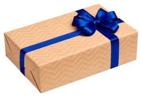 Подарункове пакування (Блакитне)