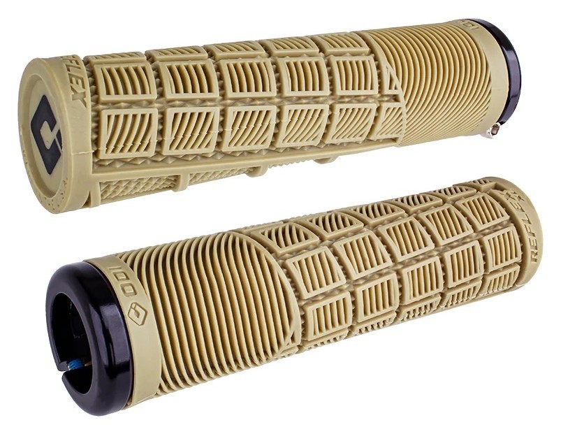 Грипсы ODI Reflex XL v2.1 Lock-On MTB Closed End 135mm Tan OBOD_D33RXLT-B