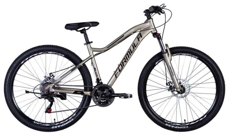 Велосипед 27.5" Formula ALPINA 2024 (серо-розовый (м)) OPS-FR-27.5-213
