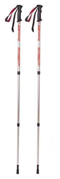 Трекинговые палки Tramp Scout 140 Alu 6061 красные (пара) TRR-009