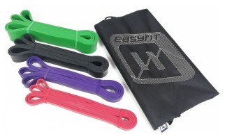 Резиновые петли EasyFit: набор 2-65 кг (4 шт)