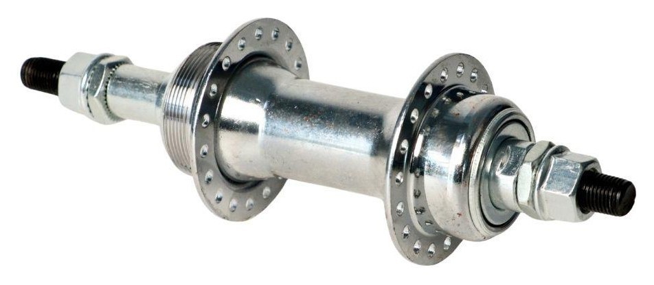 Втулка задня Vbr FR Сталь 36H 14G під гайку OLD - 135мм 9,5*175мм чорний VLT SF-A03 одинарна різьба HUBR-077