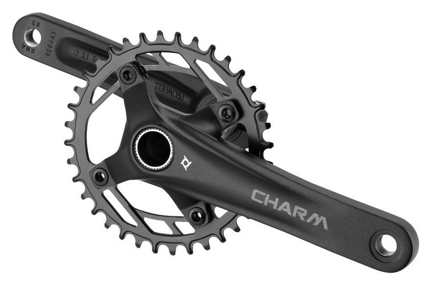 Шатуни велосипедні (комплект) Pro Wheel CHARM-FD04S-TT 34T 175мм Black (CK0743) RCH_19866